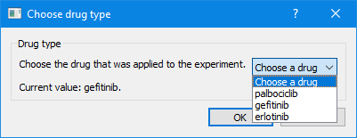 The dialog box